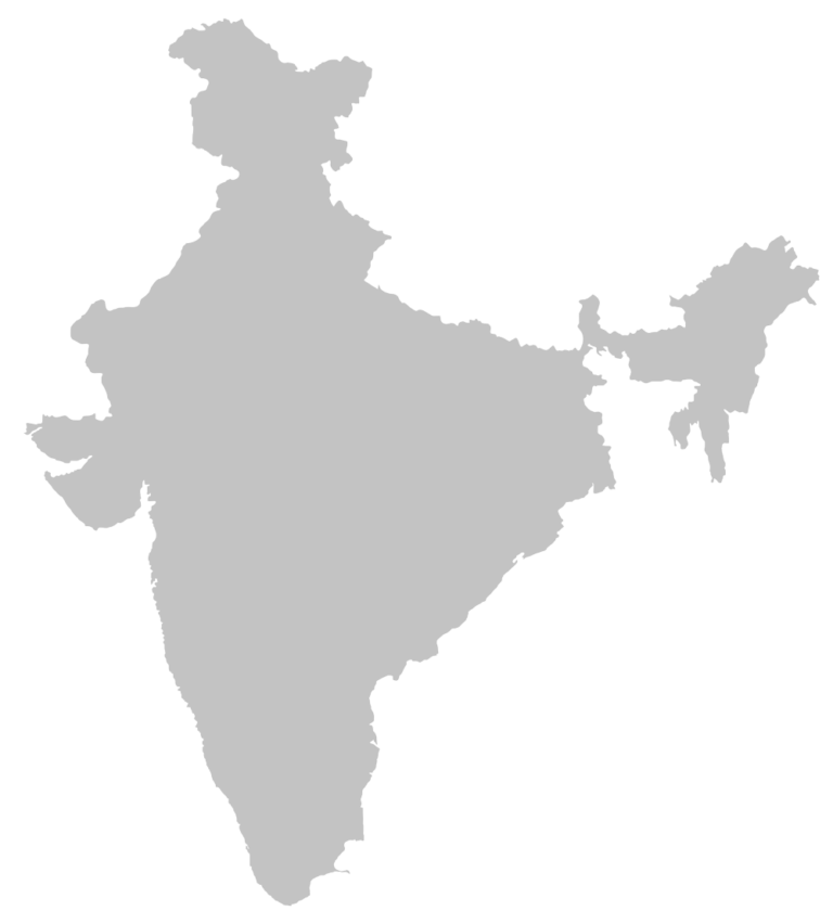 India map silhouette