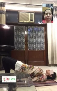 4 back pain exercises with online physiotherapy lite