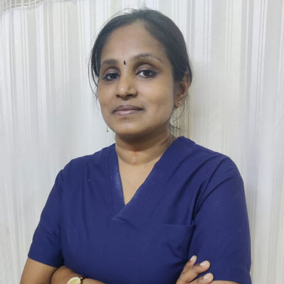 Physiotherapist Dr Priyadarshini in Chennai