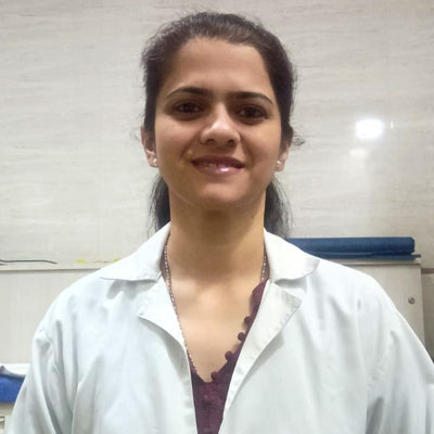 Physiotherapist Dr Shraddha Ajarekar