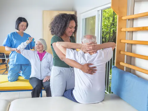 Strength and range of movement elderly