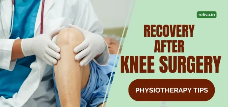 Recover Faster After Knee Surgery Physiotherapy Tips from ReLiva cover