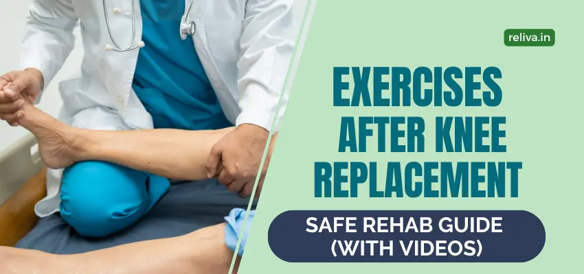 Exercises After Knee Replacement Safe Rehab