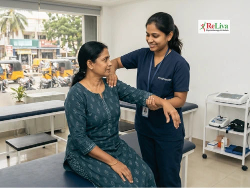 Expert physiotherapist in Kadubeesanahalli ORR Bangalore reliva